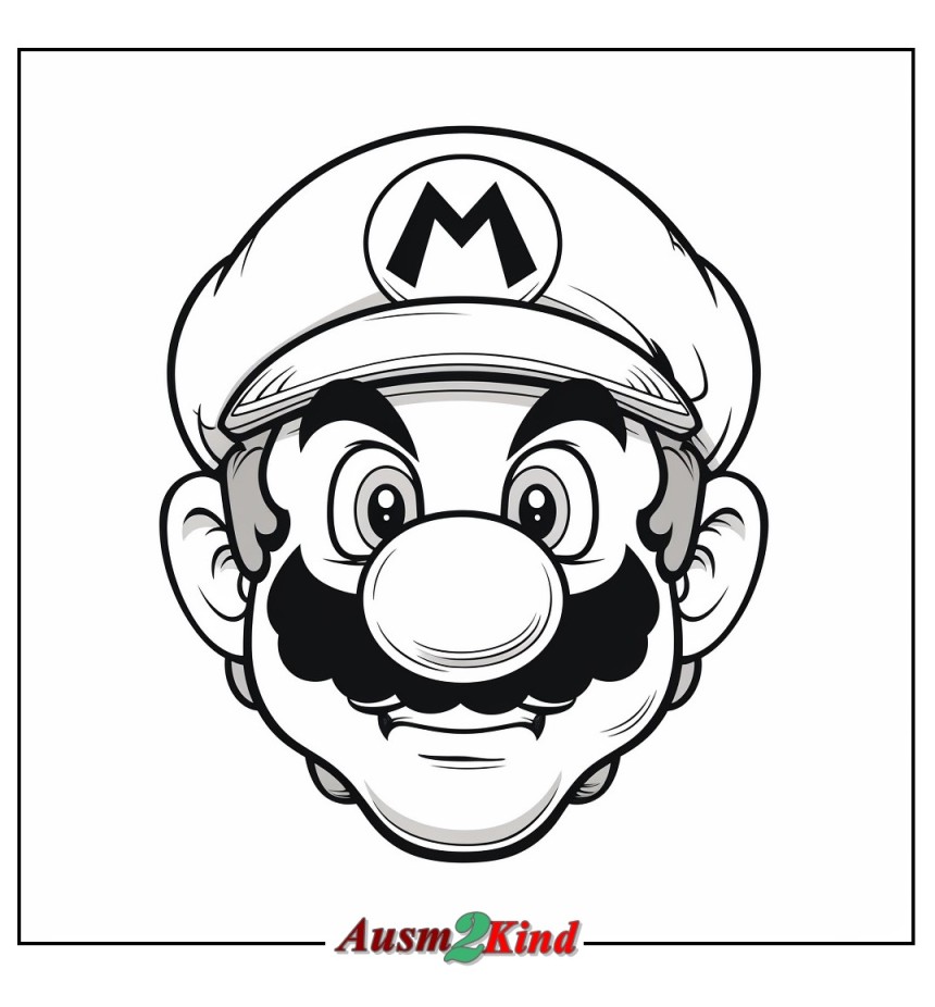Ausmalbilder Mario